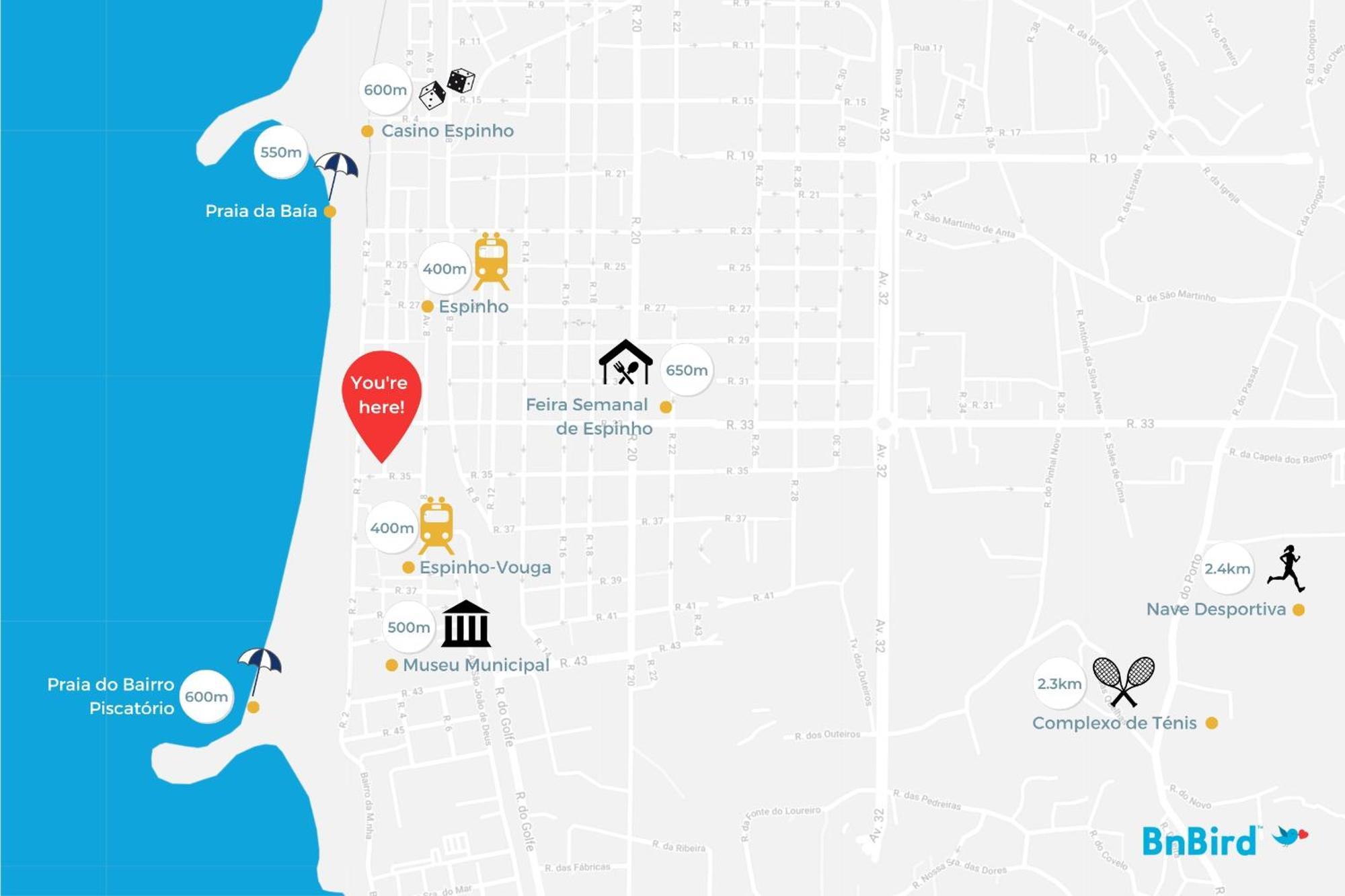 Espinho Beach 4 Stays ภายนอก รูปภาพ